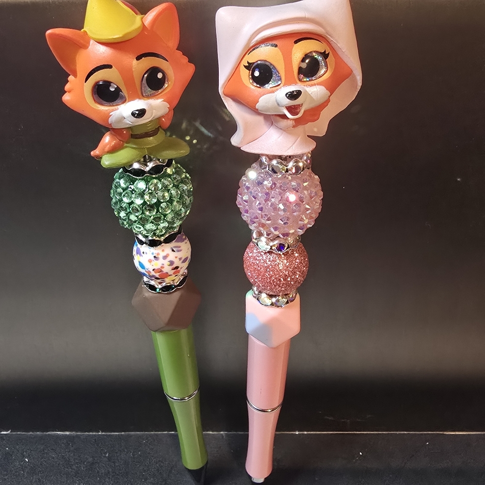 Disney Doorables Robin Hood Beaded Pen Set